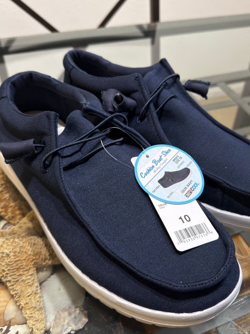 32 Degrees Men's Navy 10 Lightweight Slip-On Sneakers Shoe NWT